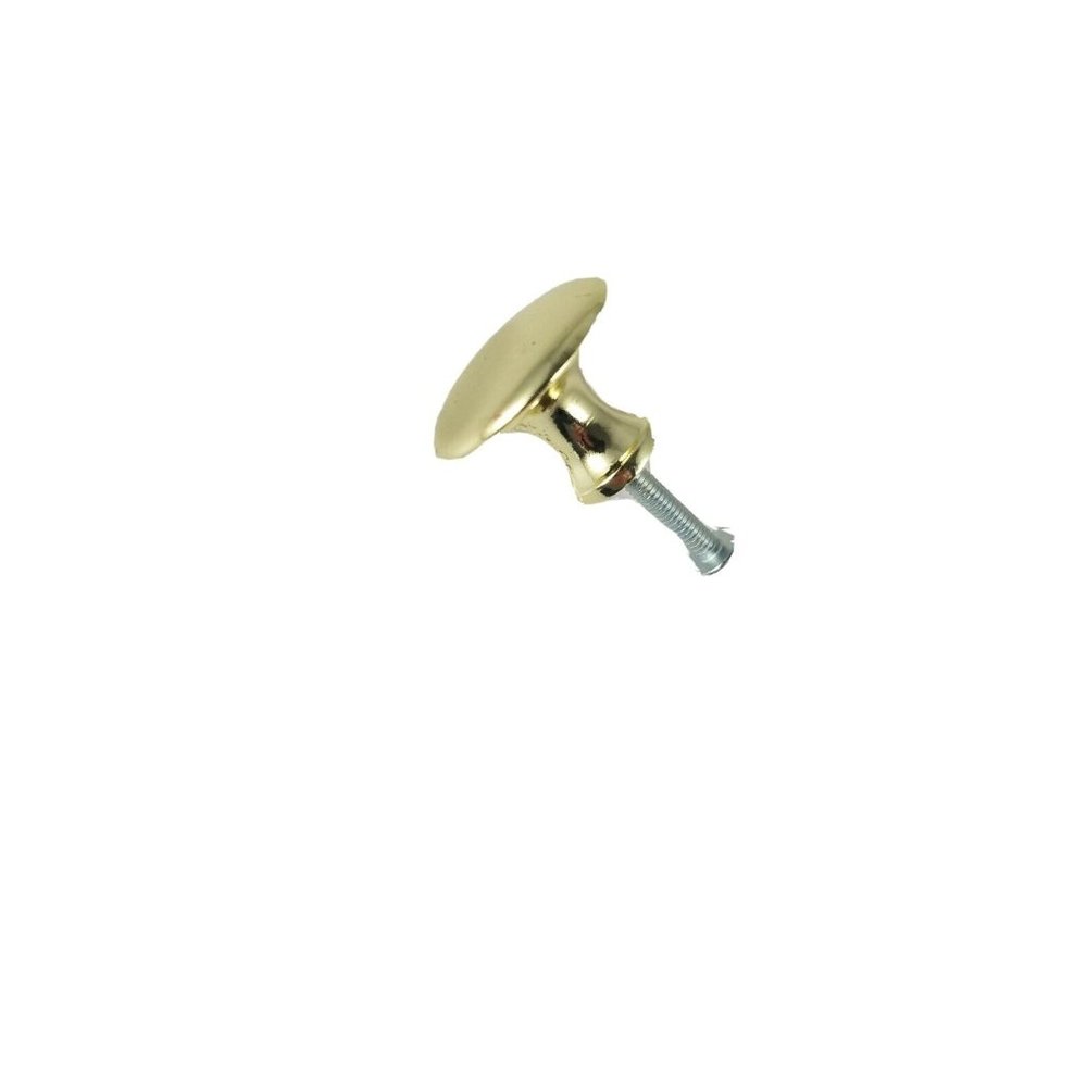 Amerock 255PB Mushroom Style Gold Tone Drawer Cabinet Knob Pull Handle 1.25"